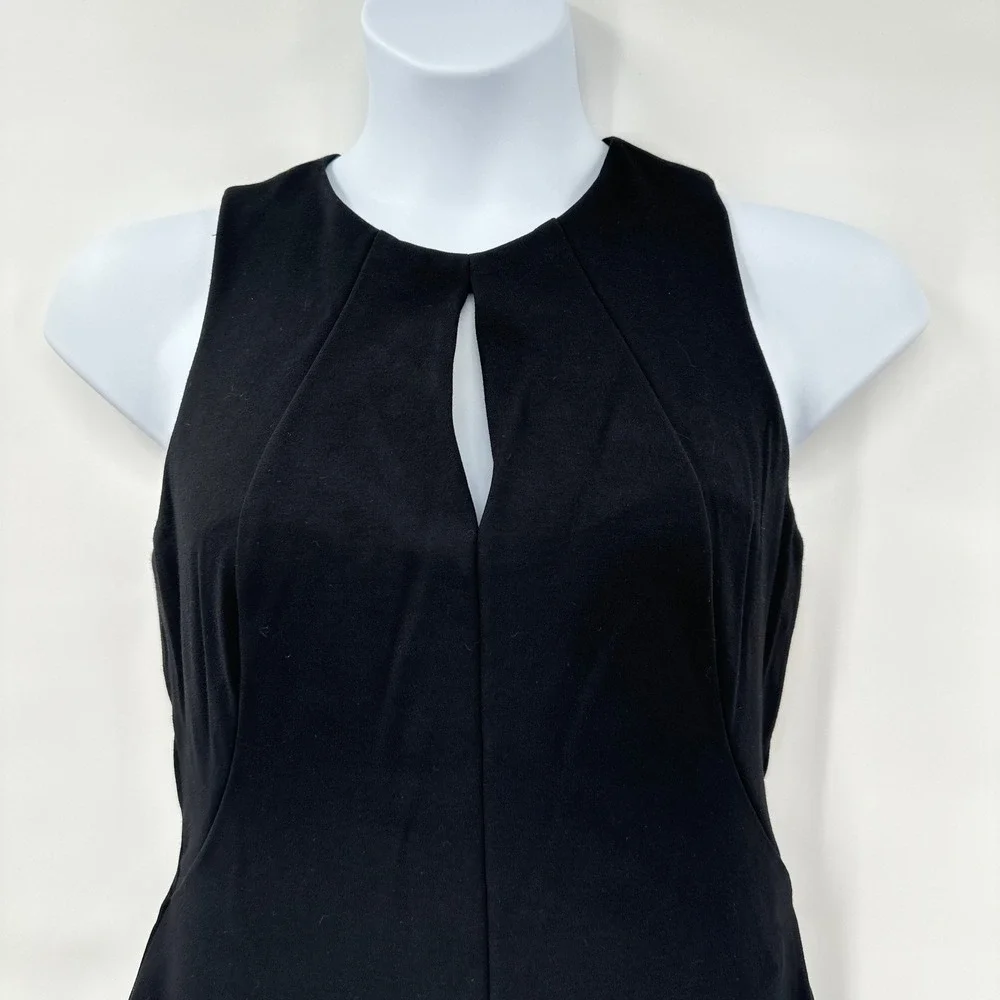 Ralph Lauren LRL Black Sleeveless Sheath Dress Party Cocktail Women Size 12‎ - Picture 3 of 9